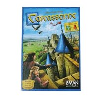 Trò chơi bảng Carcassonne phiên bản tiếng Anh, trò chơi bảng tiệc thoải mái với thẻ bài