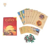 Trò chơi bảng JPB CATAN - Bắt tay vào hành trình khám phá và thương mại Trò chơi chiến lược xây dựng nền văn minh Trò chơi gia đình dành cho trẻ em và người lớn mới