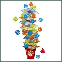 Trò chơi bảng thông minh Xếp chồng xúc xắc Trò chơi bàn tương tác ngộ nghĩnh Hai người chơi Trò chơi bảng đầy màu sắc Đồ chơi học tập explanvn