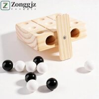 Trò chơi bảng tương tác ZONGGJZ, Phát triển đồ chơi xếp hình cờ vua 3D Tic-Tac-Toe thông minh, Đồ chơi giáo dục Huấn luyện tư duy di động Trò chơi 3 trong một hàng Quà tặng trẻ em