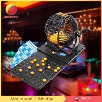 Trò chơi Bingo Lotto, Đồ chơi máy Bingo, Trò chơi giáo dục cao cấp, Máy số may mắn cổ điển cho sinh nhật