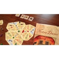Trò chơi board game chiến thuật - đua điểm Notre Dame: 10th Anniversary dành cho 2-4 người chính hãng