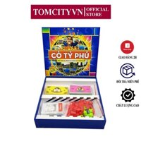 Trò chơi Cờ tỷ phú Việt Nam TomcityVN cao cấp - Boardgame tài chính rèn luyện tư kinh doanh