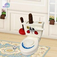 Trò chơi Đồ chơi trẻ em Đồ chơi nhà vệ sinh Mô phỏng Phóng vệ sinh