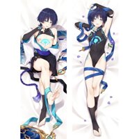 Trò Chơi Genshin Tác Động Balladeer Wanderer Dakimakura Body Gối In Hình Scaramouche Ôm Cơ Thể Chống Đỡ Da Đào