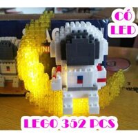 TRÒ CHƠI LEGO CÓ ĐÈN LED 352 CHI TIẾT CHO BÉ