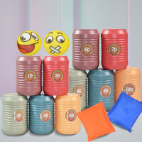 Trò chơi ném Tương tác trong nhà giữa cha mẹ và con cái Chai ném có thể Bowling Bộ đồ chơi kết hợp