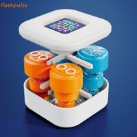 Trò chơi ngón chân Tac FLASHPULSE, Trò chơi bu lông cầm tay và chữ thập giáo dục, Trò chơi cờ vua XO Phát triển thông minh 2 người chơi Trò chơi xếp hình Montessori Quà tặng sinh nhật