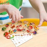 Trò chơi ren cho bé ISITAFTB, Đồ chơi xâu chuỗi bằng gỗ Đồ chơi hạt, Đồ chơi hạt tự làm Phim hoạt hình thủ công Hạt viền giáo dục Đồ chơi học tập cho bé trai bé gái