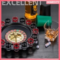 Trò Chơi Roulette Uống Nước Trò Chơi Bàn Tiệc 16 Ly Shoting Trò Chơi Roulette Uống Nước Cốc Roulette Nga KTV Bar Trò Chơi Bàn Xoay Vui Nhộn Gia Đình