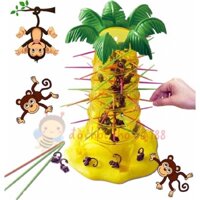 Trò chơi rút khỉ - đồ chơi vận động rung cây rút khỉ