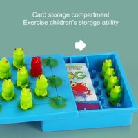 Trò chơi tư duy logic dành cho trẻ em Trò chơi phễu ếch cho trẻ em, Trò chơi bảng chiến lược, Trò chơi nhảy vào, Hoạt động học tập mầm non Đồ chơi zhicmevn