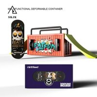 Trò chơi ván trượt đầu ngón tay SKJK, Ván trượt ngón tay bằng gỗ phong, Vòng bi chuyên nghiệp Giá đỡ kim loại bằng gỗ chuyên nghiệp Đồ chơi ngón tay Quà tặng Giáng sinh cho trẻ em