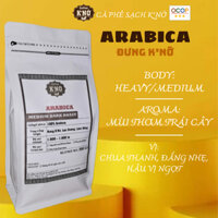 [Trợ giá] 100% cà phê Arabica nguyên chất rang mộc, từ quả chín 100%, cafe sạch Lâm Đồng, Coffee K'Nớ.