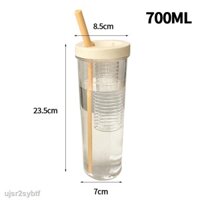 Trợ Giá Bình Đựng Nước 700ml Có Ống Hút Tiện Dụng Mang Đi Du Lịch