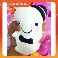 [TRỢ GIÁ] Đồ chơi squishy - Combo 20 bé cho khách sỉ - squishy búp bê đeo nơ hồng