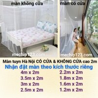 [TRỢ GIÁ] Màn Ngủ, Mùng Ngủ Hà Nội 10/10 Cao 2m Chống Muỗi Cỡ Lớn Đủ Kích Thước 4mx2m, 3.5mx2m, 3mx2m, 2.5mx2m, 2.2mx2m