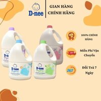 (TRỢ GIÁ) Nước giặt quần áo em bé Dnee 3000ml - Nước Giặt Xả Cho Trẻ Em an toàn, Công ty Đại Thịnh