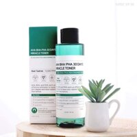 [Trợ giá] Nước hoa hồng mụn some by mi toner aha bha pha 30 day
