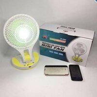 [TRỢ GIÁ] Quạt Đèn Sạc Tích Điện Mini Fan JR 5580