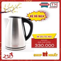 [TRỢ GIÁ SHOPEE] ẤM SIÊU TỐC INOX SUNHOUSE SHD1370