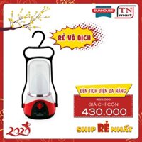 [TRỢ GIÁ SHOPPE] Đèn tích điện đa năng 360LED SUNHOUSE SHE-6036LA đỏ