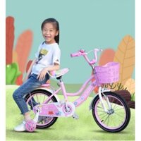 [Trợ giá] Xe Đạp trẻ em cho bé gái từ 3-4t, 4-5t, 5-7t bánh 12, 14, 16 inch
