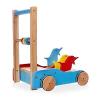 [Trợ giá] Xe Tập Đi Bằng Gỗ 3 Con Gà