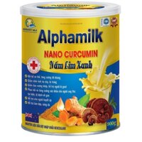 [trợ giá/date 2024-combo4H900gr] Sữa nghệ Alphamilk nấm lim xanh hỗ trợ dạ dày tá tràng