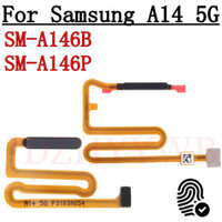 Trở Lại Chìa Khóa Cảm Biến Vân Tay Cáp Mềm Cho Samsung Galaxy A14 5G A146B A146P Thay Thế Nút Home In Ngón Tay Máy Quét