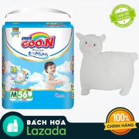 [Trợ phí vận chuyển 20k] [Tặng 1 gối con cừu] - Tã quần Goo.N Premium gói cực đại M56 (56 miếng)