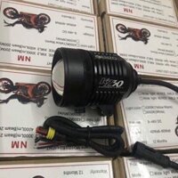 Trợ sáng kenzo kz30 tặng pass chân gương CNC+công tắc bật tắt