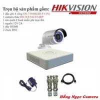 Trọn bộ 1 camera quan sát Hikvision TVI 1 Megapixel 720P