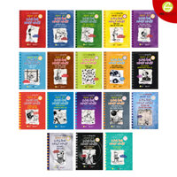 Trọn Bộ 18 Tập Nhật Ký Chú Bé Nhút Nhát Song Ngữ - Diary Of A Wimpy Kid - Truyện song ngữ dành cho thiếu nhi có note từ vựng, tặng kèm file nghe - HG Books
