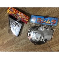 Trọn bộ 2 món ốp (đầu máy +gác chân ) xe SH nhập khẩu ý -inox 304  cao cấp giá rẻ