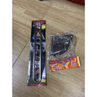 Trọn bộ 2 món Ốp gác chân sau +Thanh nẹp pô xe SH nhập khẩu ý (inox cao cấp sáng bóng )