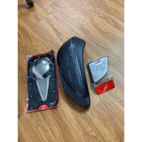 Trọn bộ 3 món Ốp bầu gió (pô e )+Ốp lốc máy +Ốp gác chân sau xe SH nhập khẩu Ý