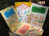 Trọn bộ 4 cuốn - Bìa mềm in màu toàn bộ BỘ SÁCH 365 NGÀY AN TOÀN CHO BÉ- Park Eun-Gyung - Kim Nam-Kyoon minh họa - Thái Hà- NXB Hà Nội