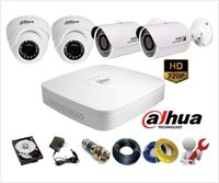 Trọn bộ 5 camera Dahua 1.0Mp