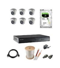 Trọn bộ 6 camera gia đình Hikvision DS-2CE56C0T-IRP 720D