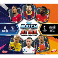Trọn bộ album thẻ in Match Attax 2020/2021 phiên bản Việt hoá