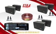 Trọn bộ Âm thanh quán Cà phê (3 cặp Loa BOSE 151)
