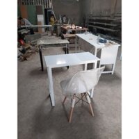 Trọn bộ bàn ghế làm việc màu trắng