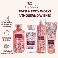 Trọn Bộ Bath And Body Works A Thousand Wishes | Sữa Tắm Hương Nước Hoa, Xịt Thơm Body, Kem Dưỡng Ẩm & Set Quà Tặng