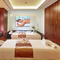 [Trọn bộ] Bộ 2 tranh trang trí Spa đẹp W1091 gồm khung, khoen, tặng quà