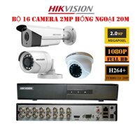 Trọn Bộ Camera 9->16 Mắt 2Mp Hikvision Chính Hãng, Ổ Cứng Tùy Chọn