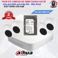 TRỌN BỘ CAMERA GIÁM SÁT DAHUA FULL HD GIÁ RẺ