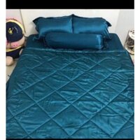 Trọn bộ, chăn, drap, áo gối phi lụa,cao cấp 1m6 x2m, và ,1m8x2m