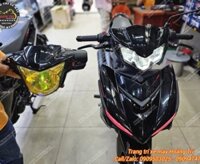 Trọn bộ đầu đèn và đồng hồ Exciter 2019 lắp cho Exciter 2015 hàng chính hãng Yamaha