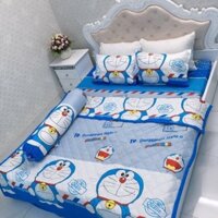 Trọn bộ ga gối hè doremon